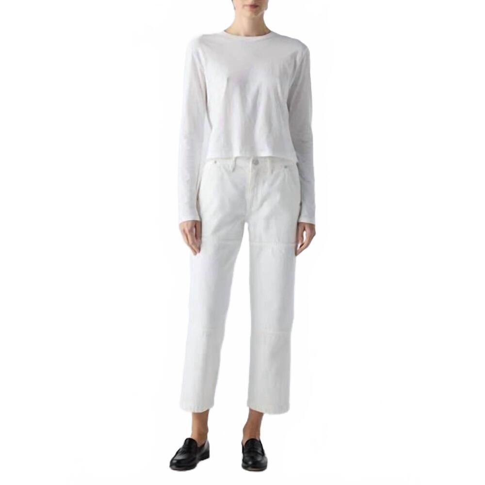 NEW AMO billie field pant in eggshell